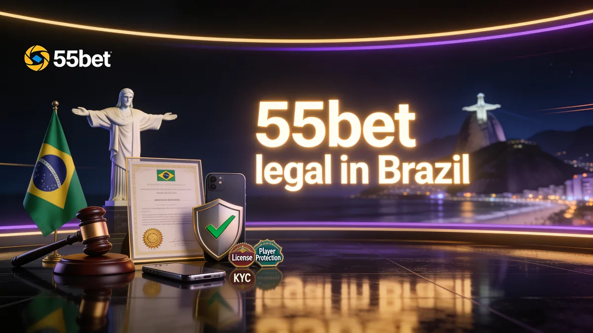 A 55bet é Legal no Brasil?: guia de 55bet para jogadores no Brasil